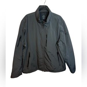 Tumi Tech Gray Lightweight Water Resistant Jacket